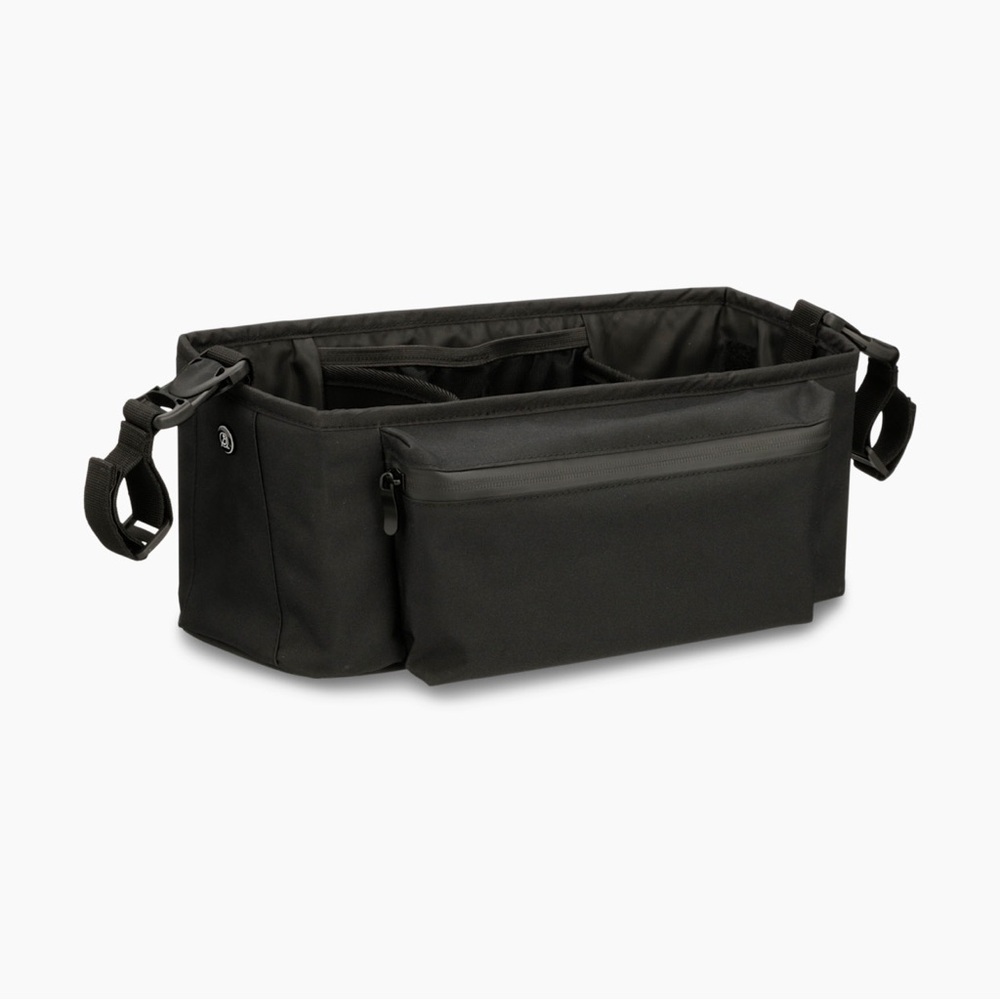 Black mockingbird stroller caddy